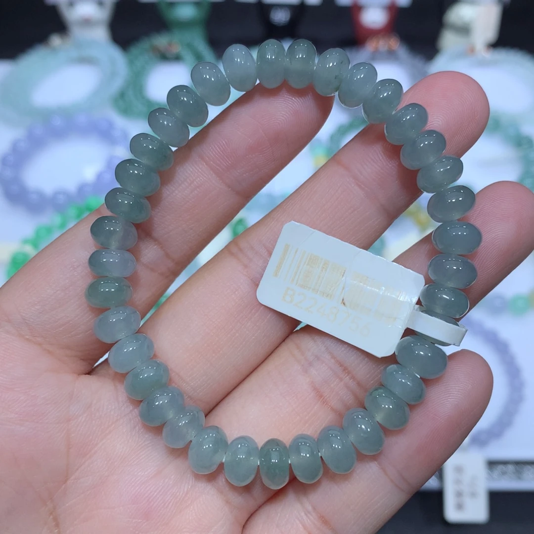 翡翠未镶嵌手串天然