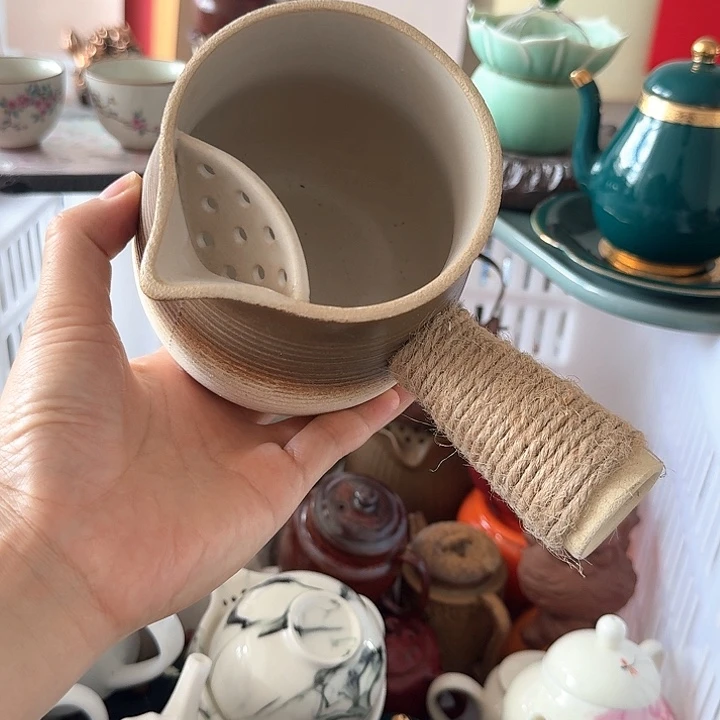 微瑕陶瓷茶具茶杯茶壶