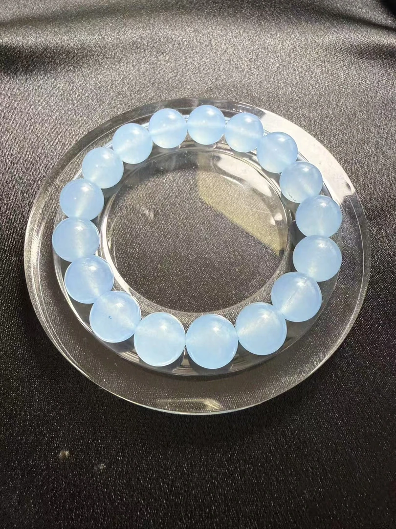 卡12+海水蓝珠子 （一颗）散珠批发手串多样性发货