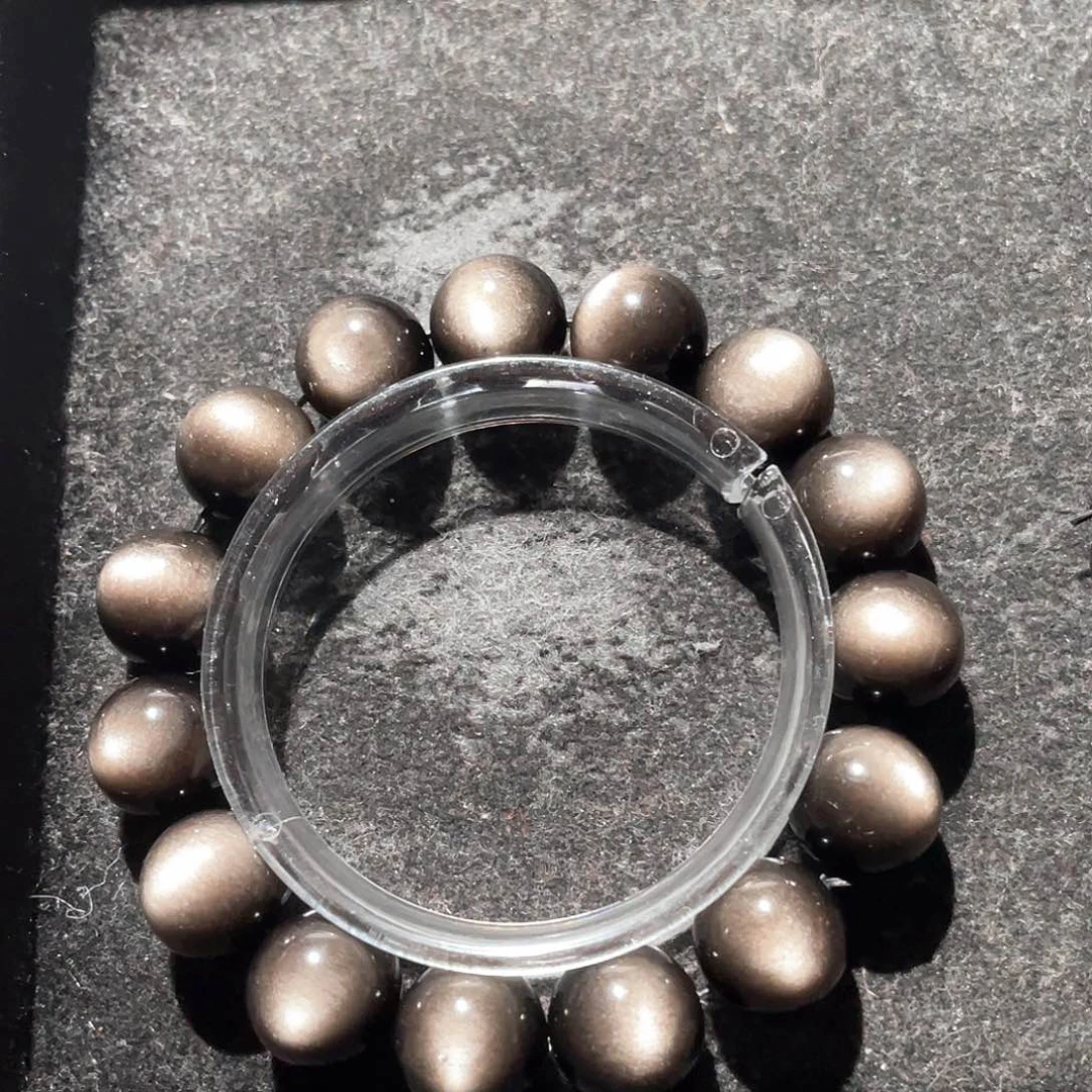 黑曜岩手链未镶嵌?*