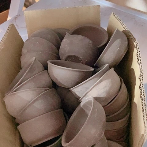 茶杯绿泥宜兴紫砂全手工制作工艺