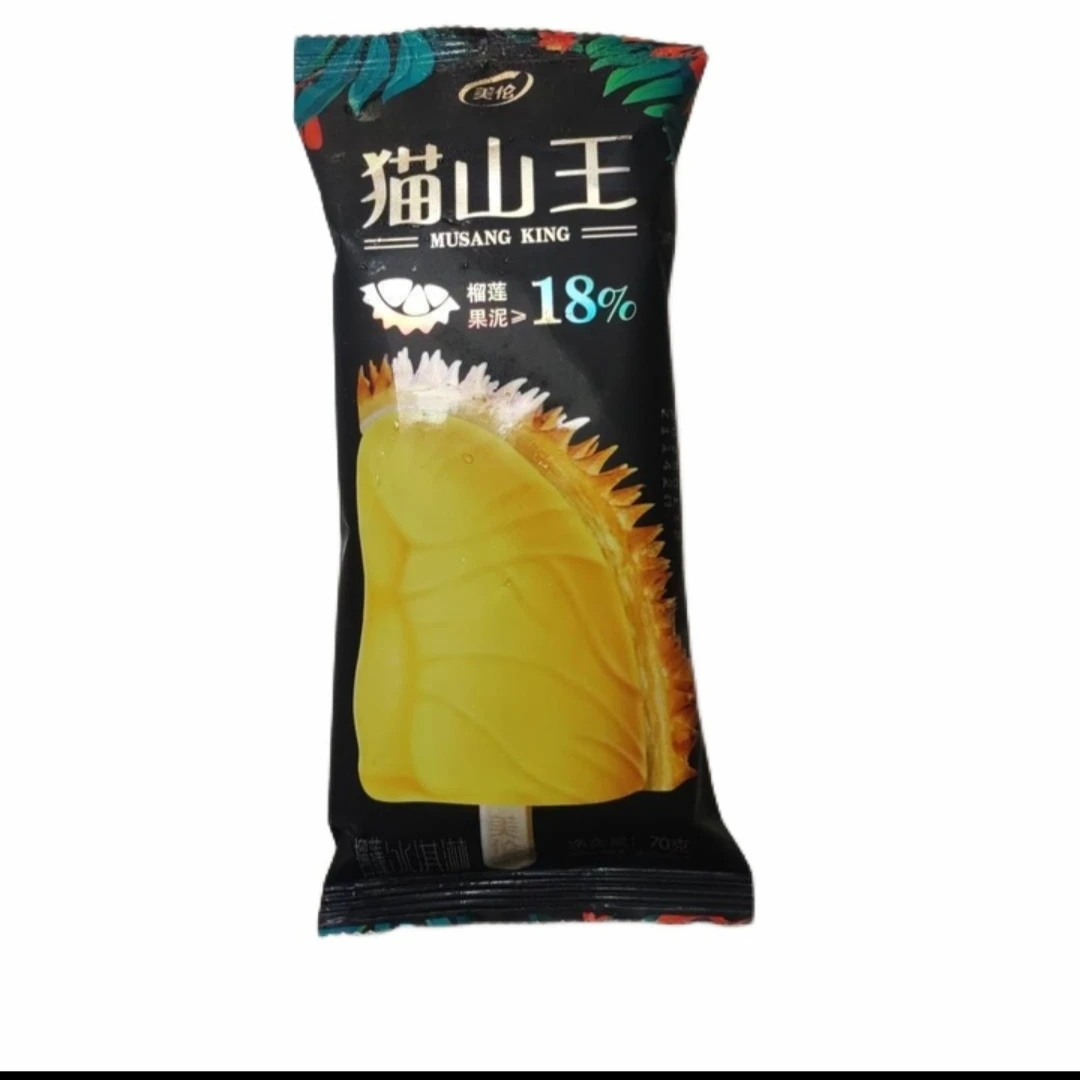 猫山王榴莲味冰淇淋
