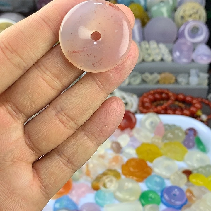 玛瑙/玉髓未镶嵌颈饰