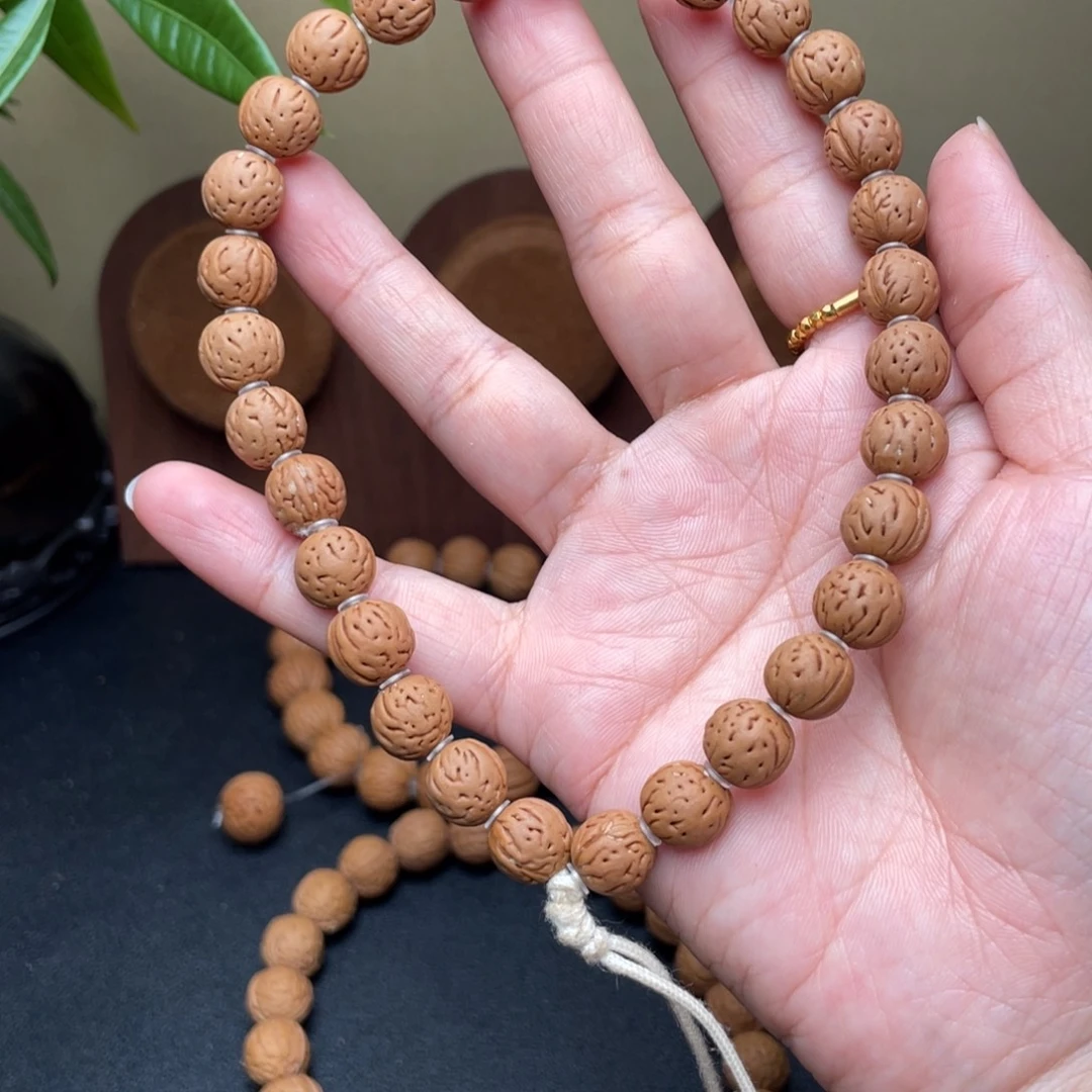 风***顺10野生红皮桃核手持