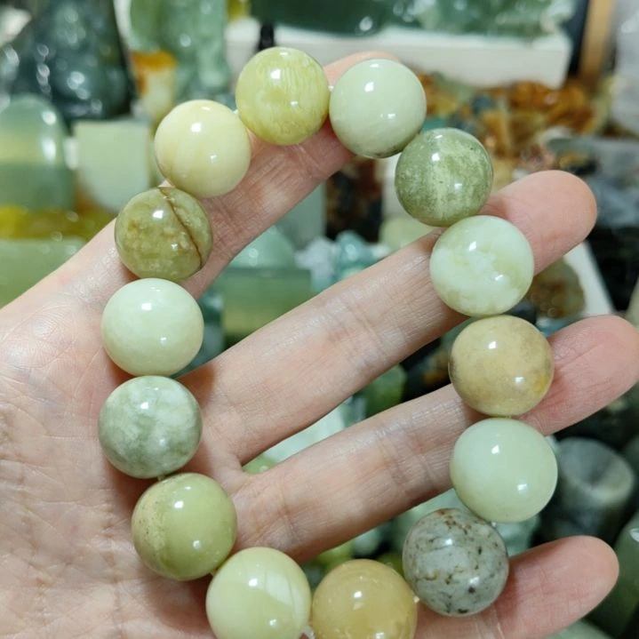 岫玉未镶嵌手串款式