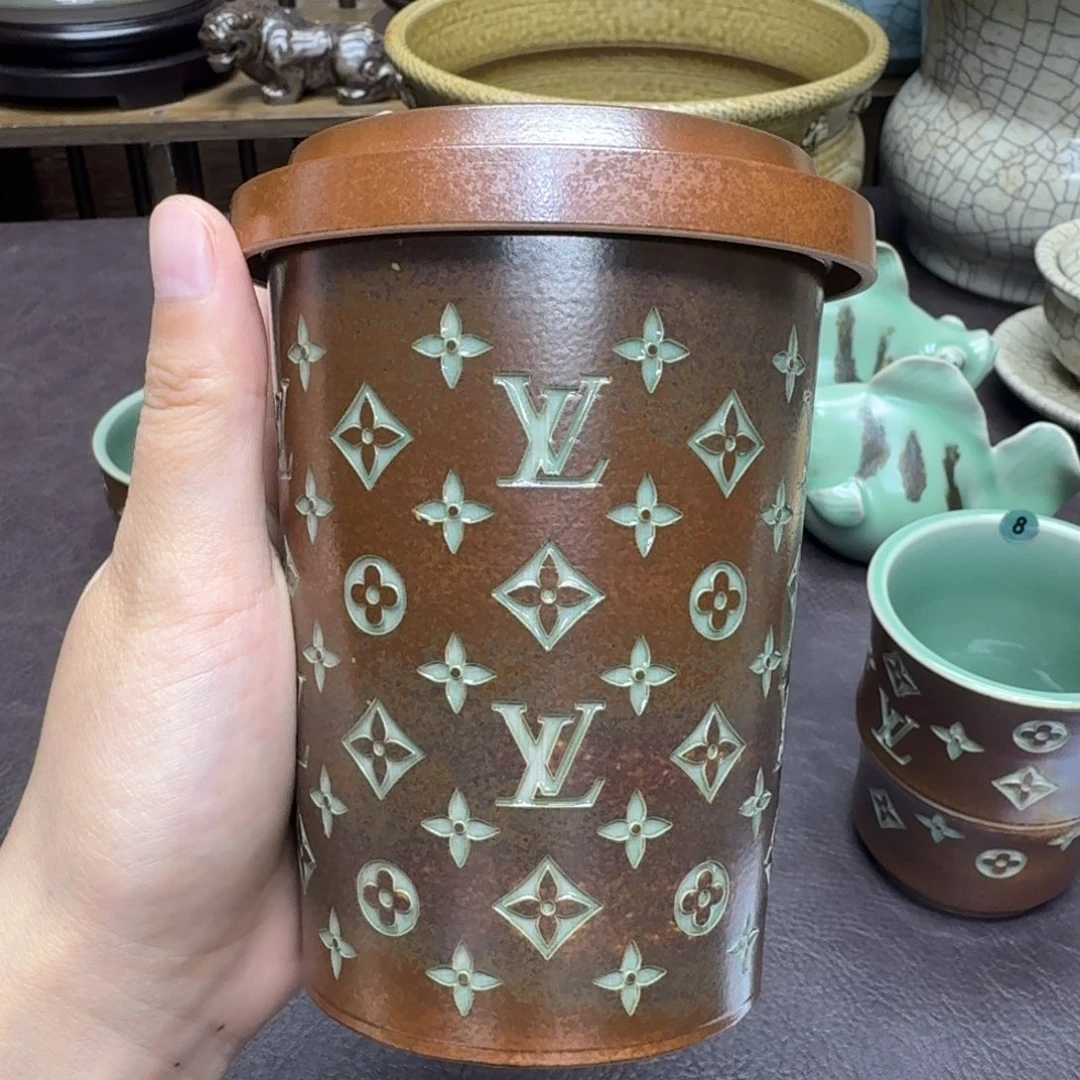 言***天青瓷杯子杯子杯子特价