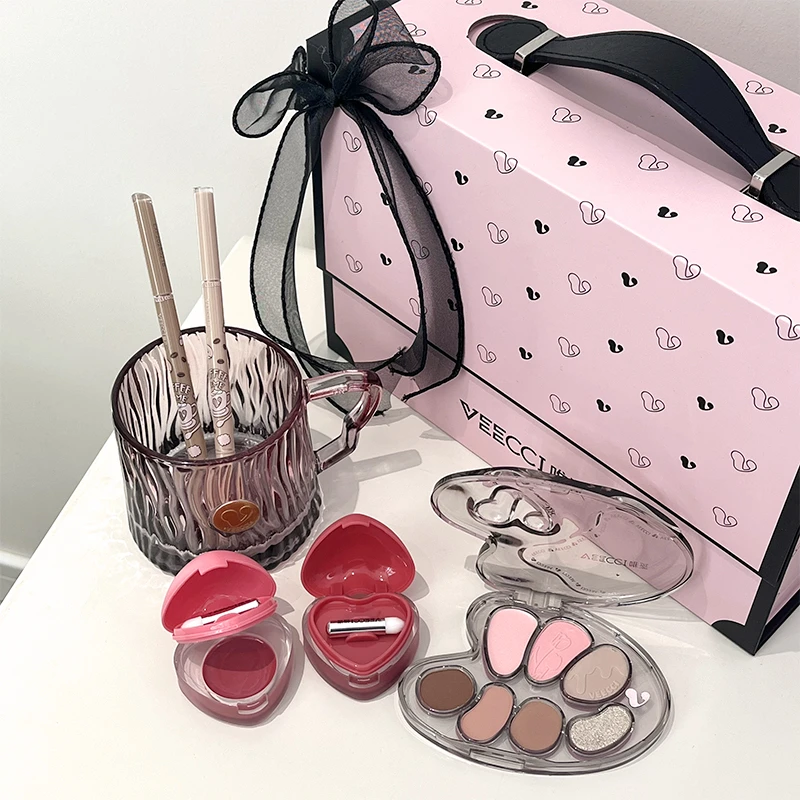 VEECCI唯资粉墨派对礼盒化妆品套装生日礼物女生彩妆送闺蜜学生党