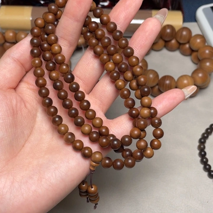 檀香木手串/手链芒**丁老山檀0.7