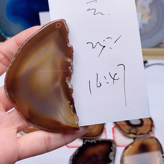 玛瑙/玉髓颈饰未镶嵌*️**