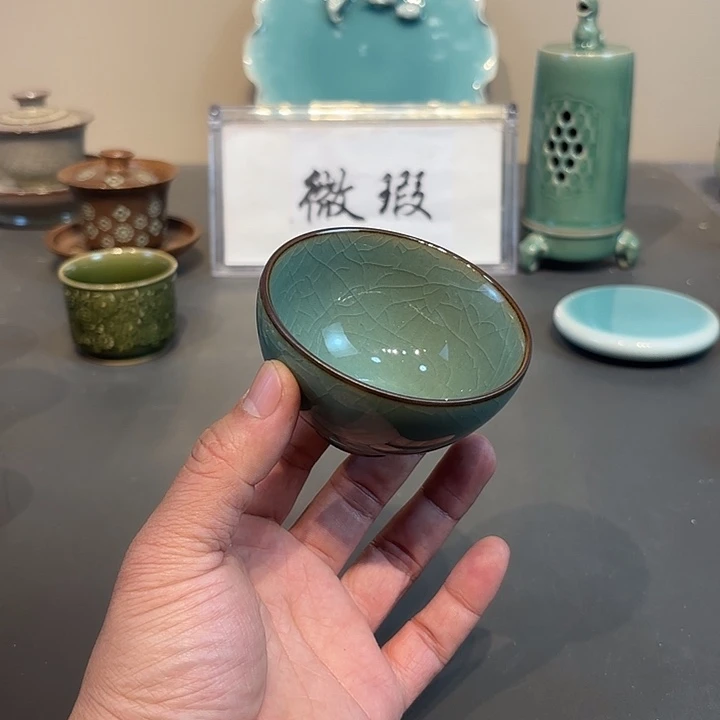 瓷片龙泉青瓷福利青瓷