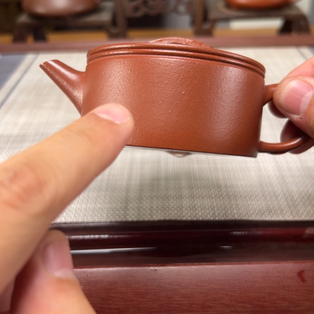 壶紫砂微瑕茶壶款