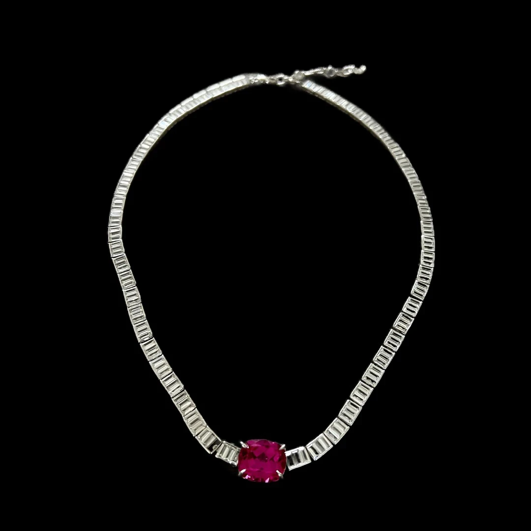 坠链均925银 20097时尚气质项链孤品