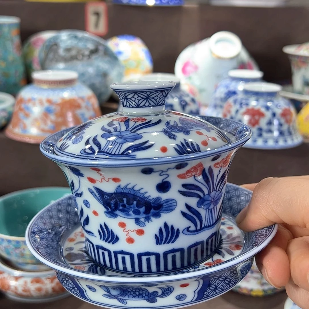 盖碗景德镇景德镇景德镇景德镇窑陶