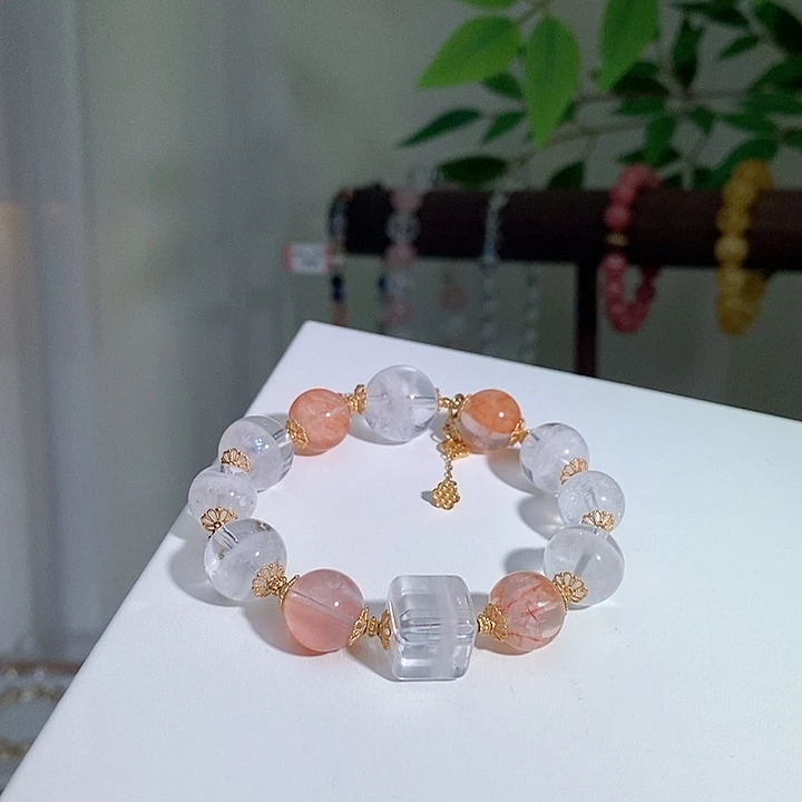 未镶嵌手链水晶单圈手链