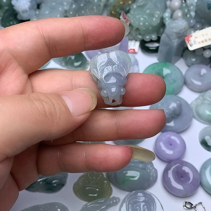 翡翠未镶嵌颈饰天然翡翠