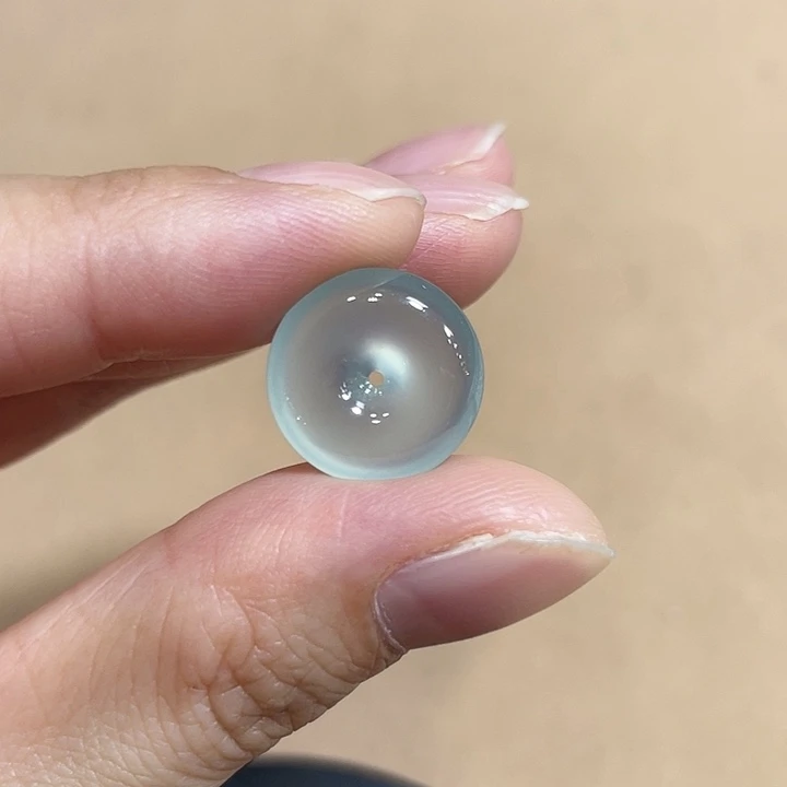 定制翡翠未镶嵌平安扣