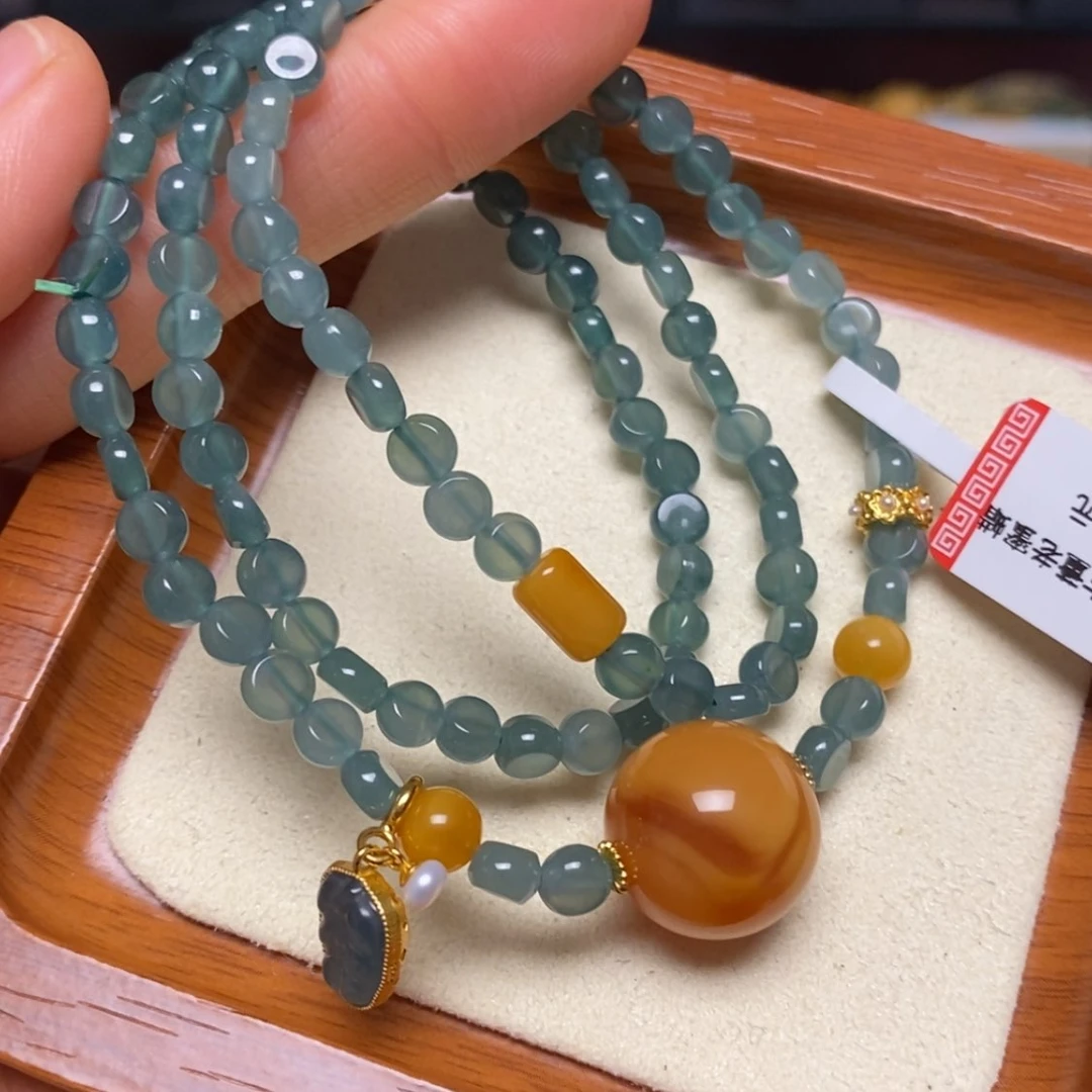 【闪购商品】未镶嵌蜜蜡手链手串