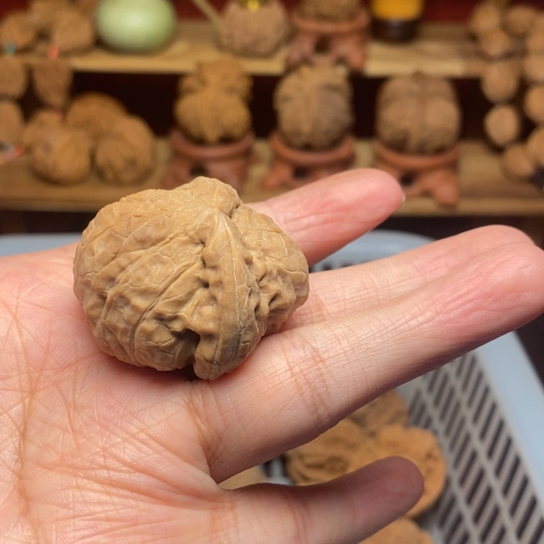 ****人文玩核桃把件尺寸