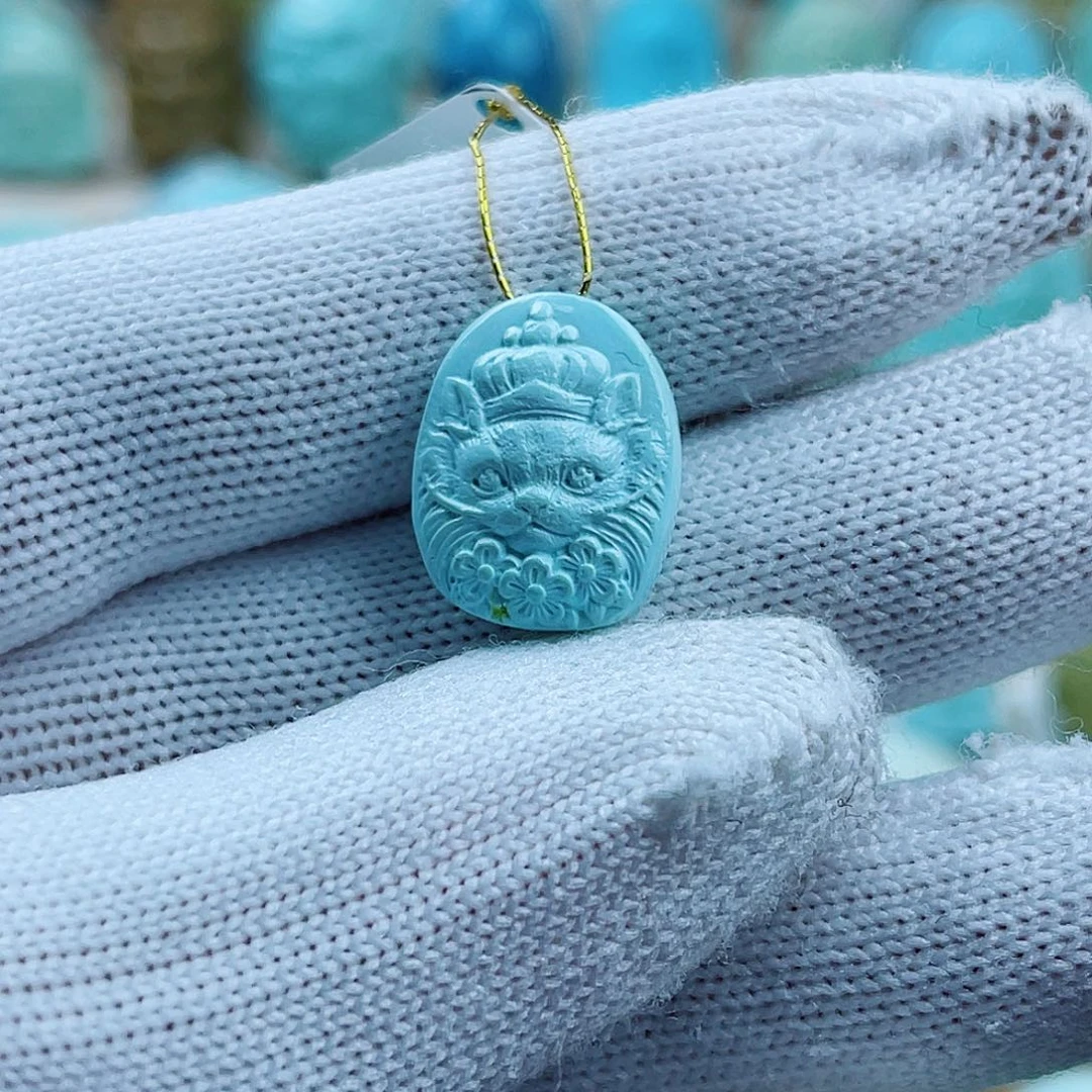 绿松石未镶嵌珠宝奇石