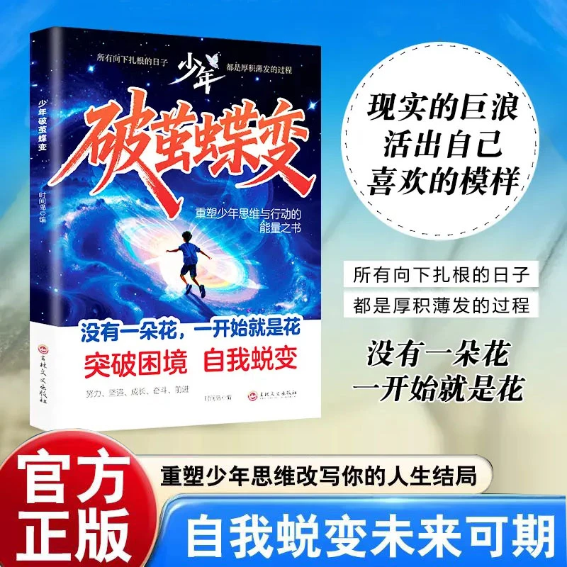 【少年破茧蝶变】重塑少年思维与行动的能量之书 突破困境 自我蜕变