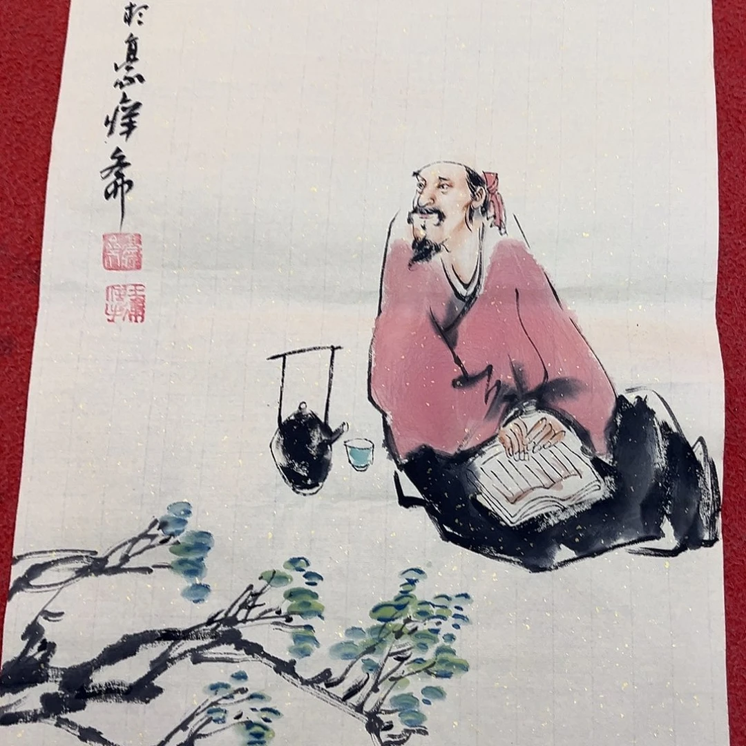 国画手绘国画作品