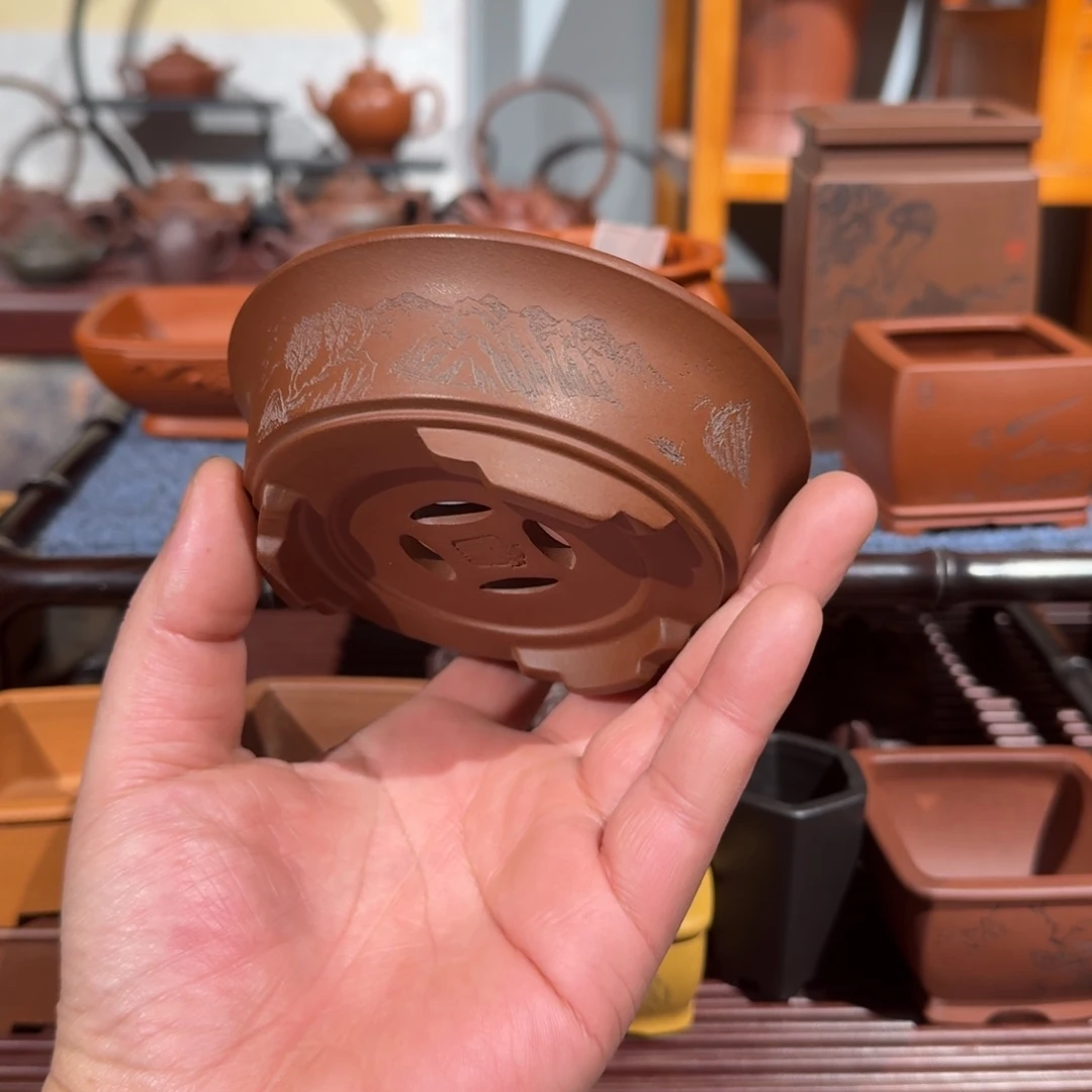 花盆紫砂原矿紫泥