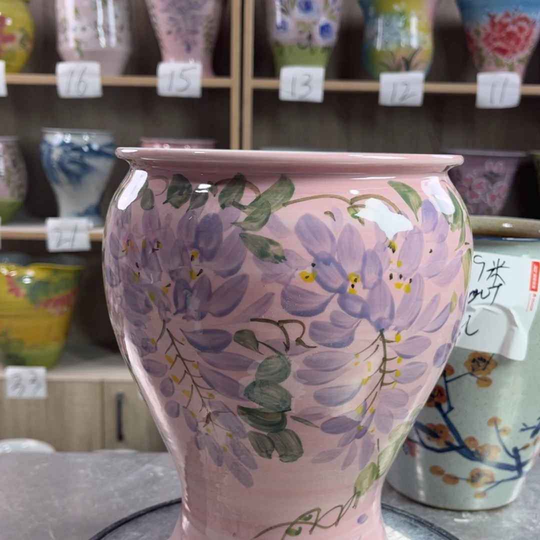 景德镇陶瓷花盆花盆