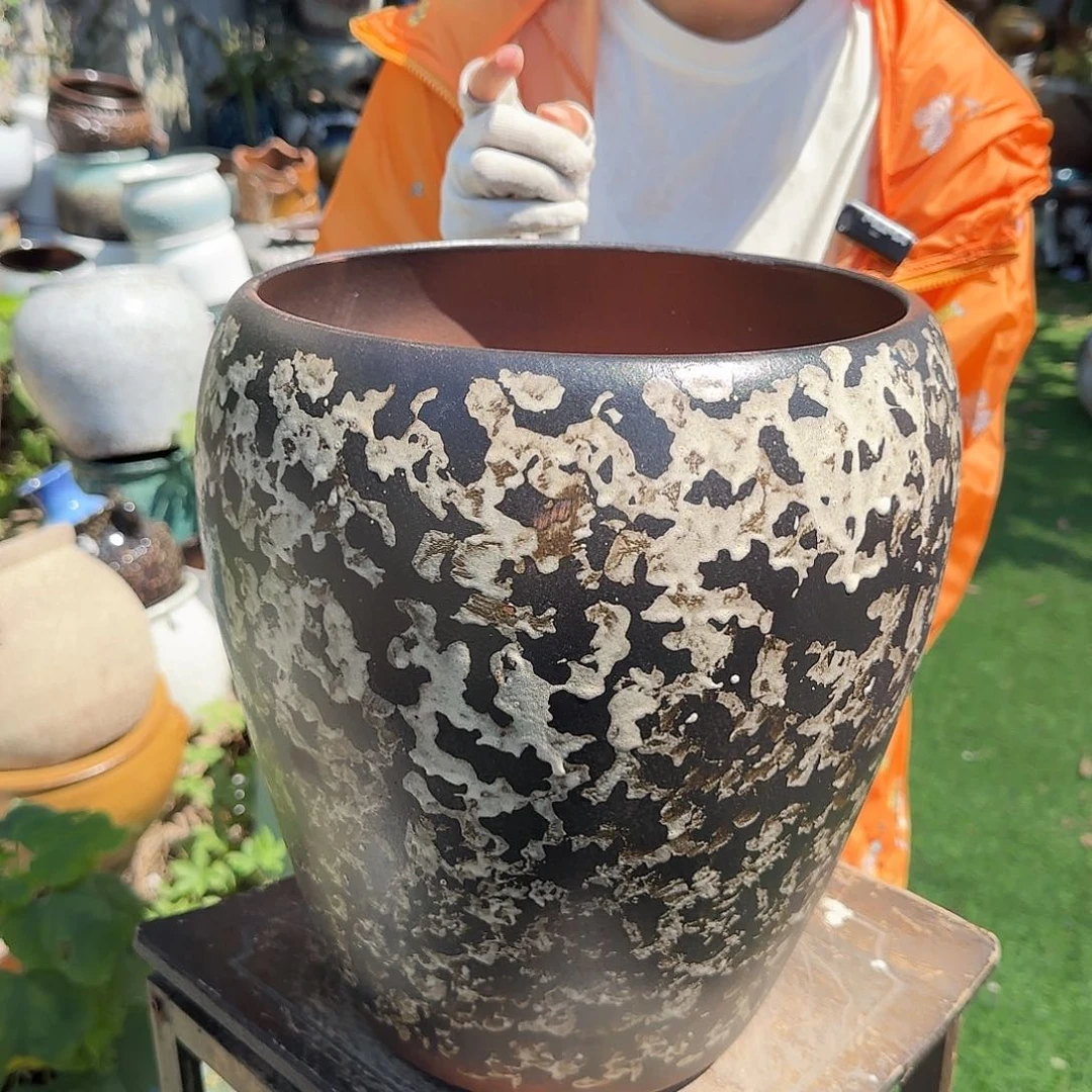 紫砂花盆王嫂花盆0707-180高31口26