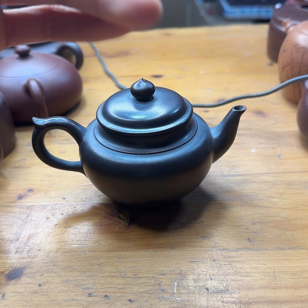 紫砂茶壶民间手艺人全手工制作