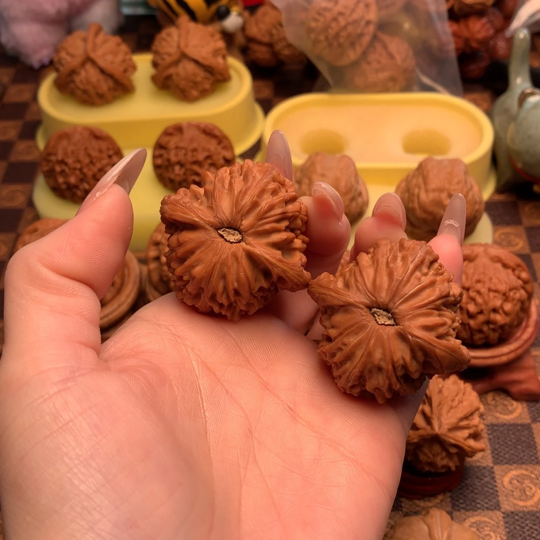 光***～文玩核桃把件40全品山地正磨