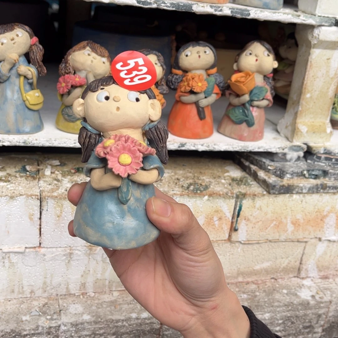 陶瓷烧*麦539 号陶然花盆厂家直销