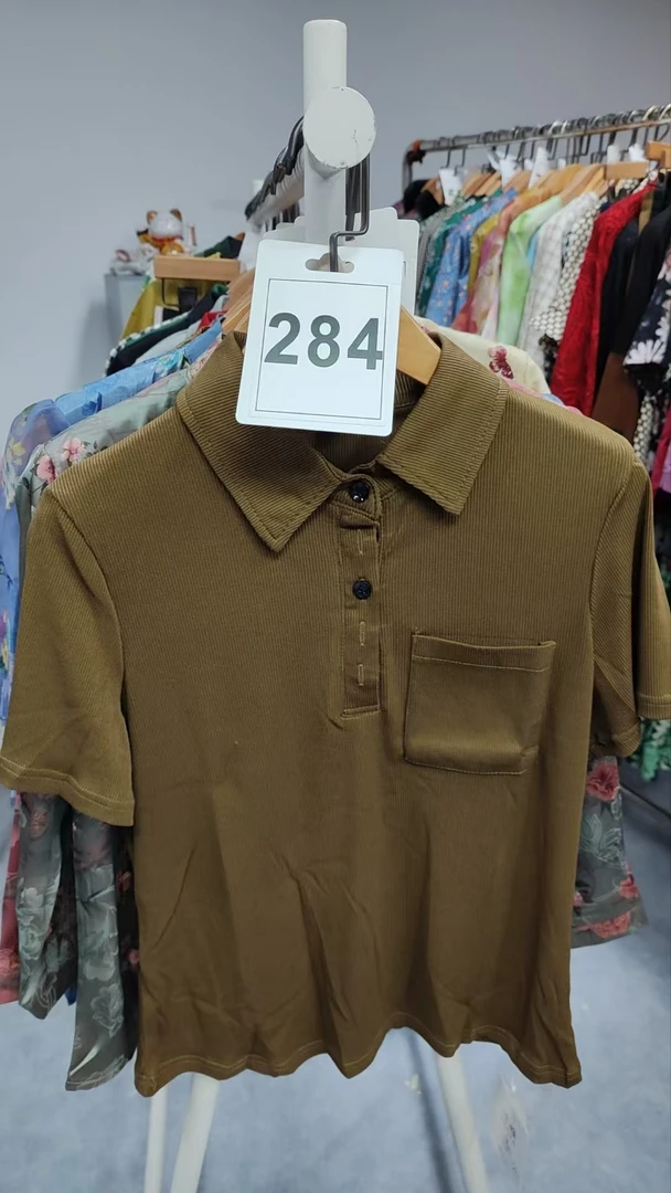 284-女士短袖休闲时尚服装百搭女款