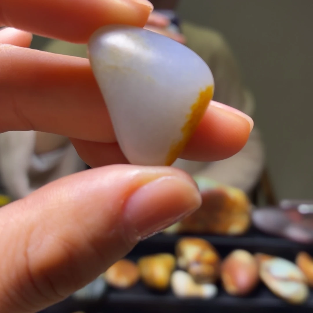 和田玉未镶嵌挂件10g