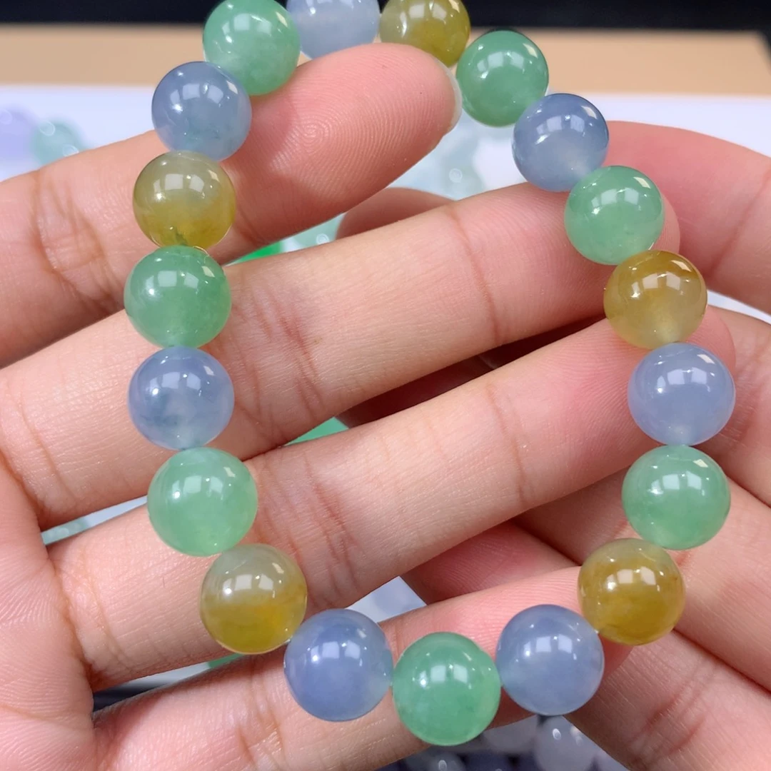 未镶嵌手链翡翠翡翠