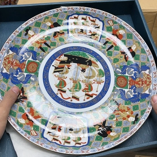 瓷片摆件工艺品瓷器摆件777