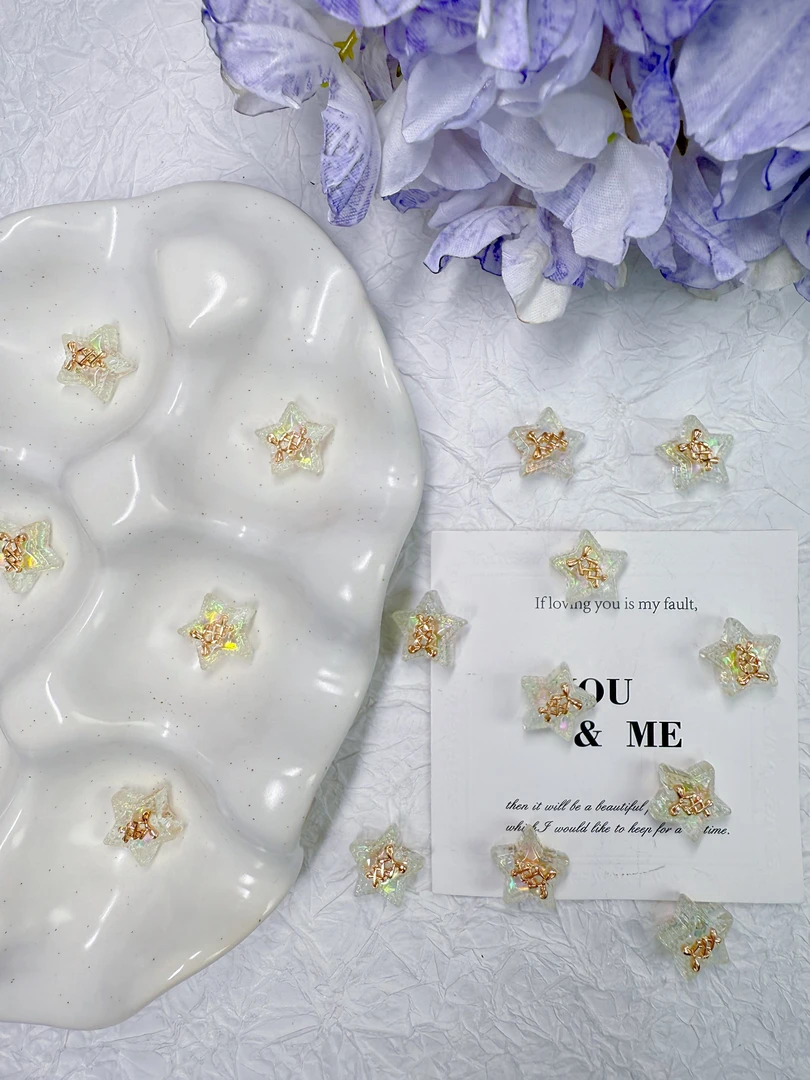 定定合金绑带糖果纸五角星