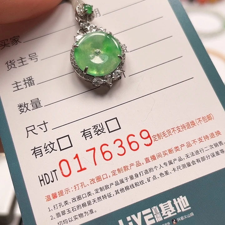 颈饰未镶嵌翡翠HDJT0176369