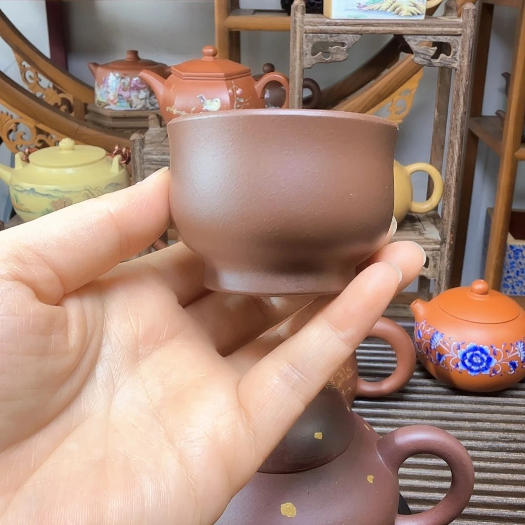 茶杯紫砂原矿紫泥紫砂杯1370146