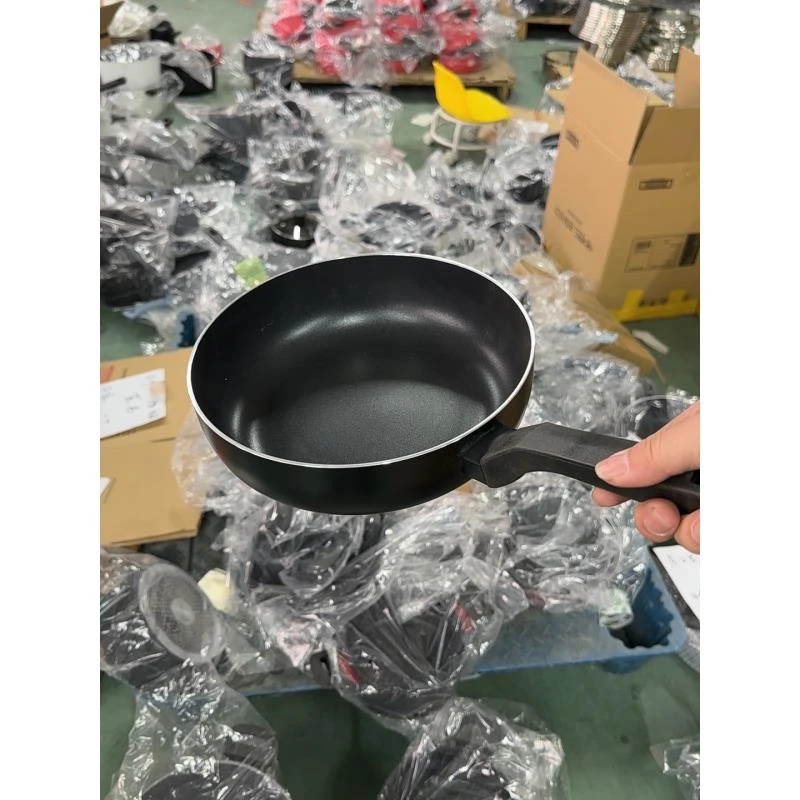 A41煎炒锅口径24cm，高度7cm,外贸尾货，介意勿拍