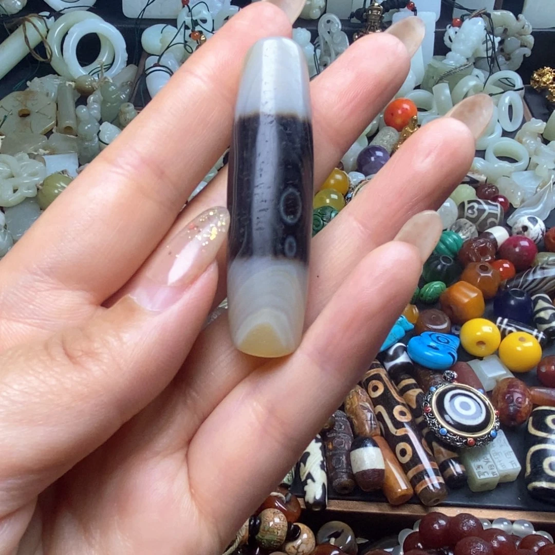 未镶嵌颈饰玛瑙/玉髓茅**烤