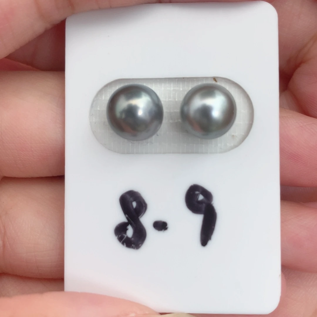 裸珠海水珍珠8-9m m