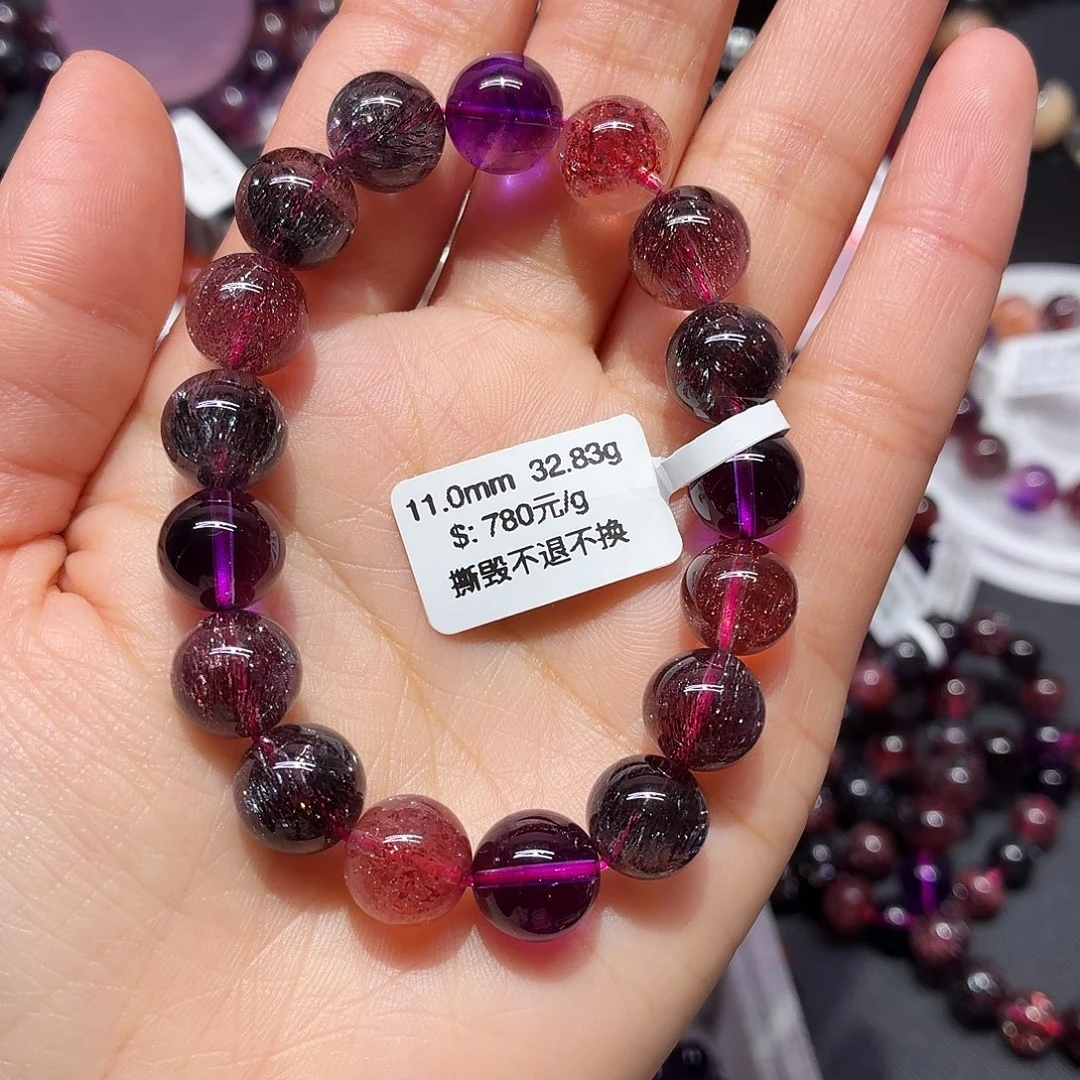 未镶嵌水晶手链手链