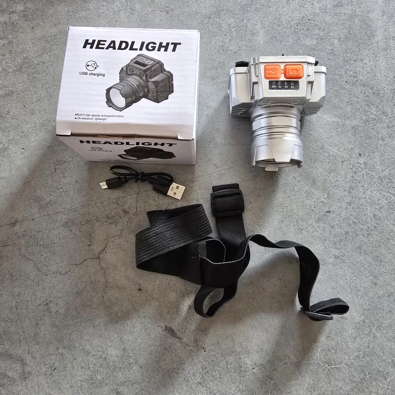 高亮度头灯户外便携式头灯DR