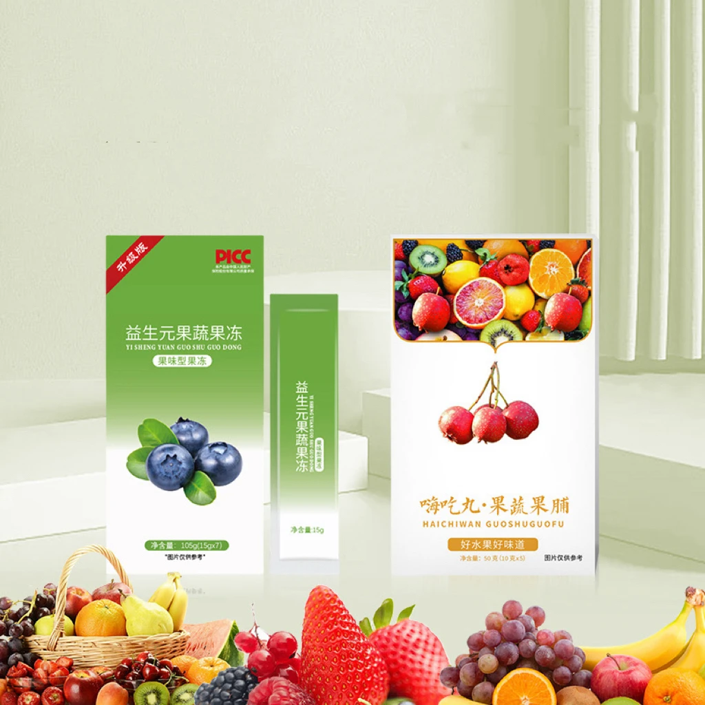 【王炸CP】果益姿嗨吃冻丸➕益生元果蔬酵素果冻组合装