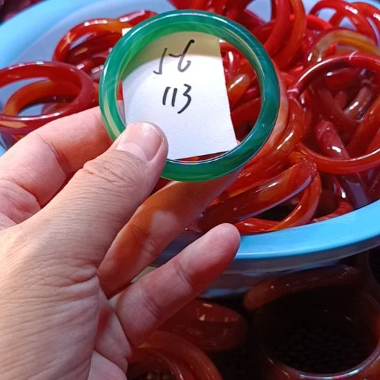 玛瑙/玉髓未镶嵌手镯