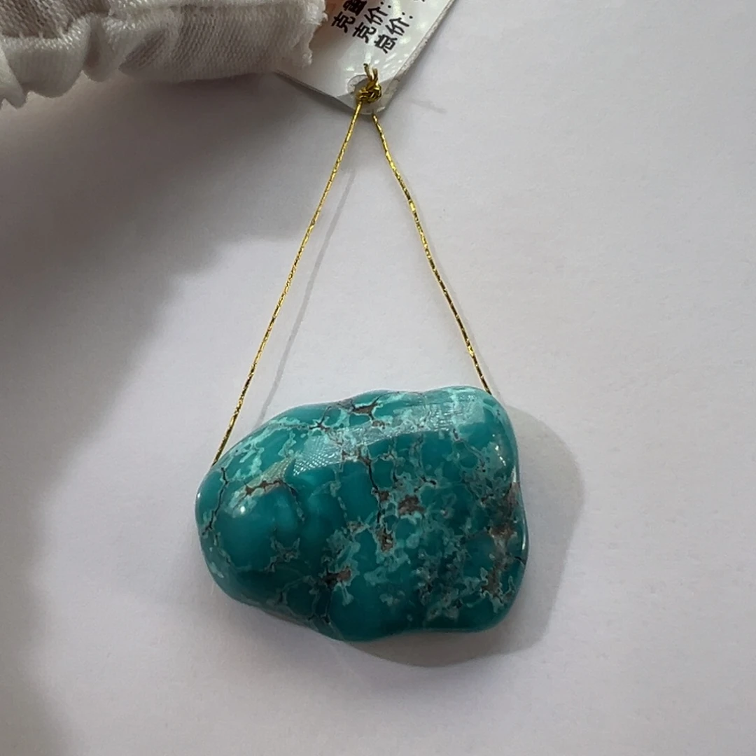 绿松石未镶嵌挂件