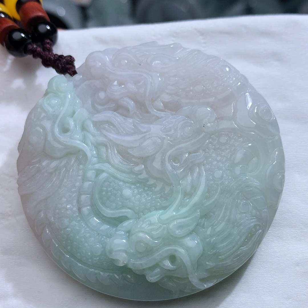 翡翠未镶嵌颈饰359