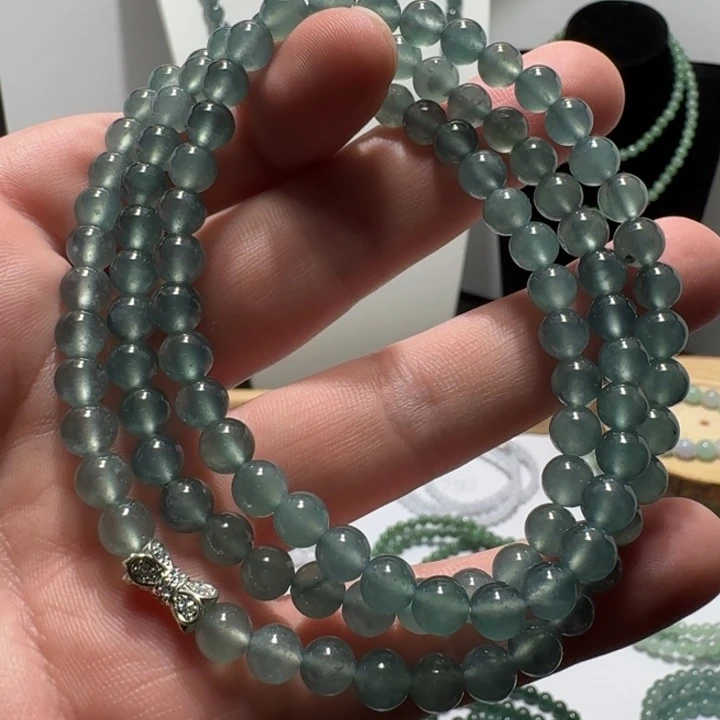 翡翠未镶嵌手链020