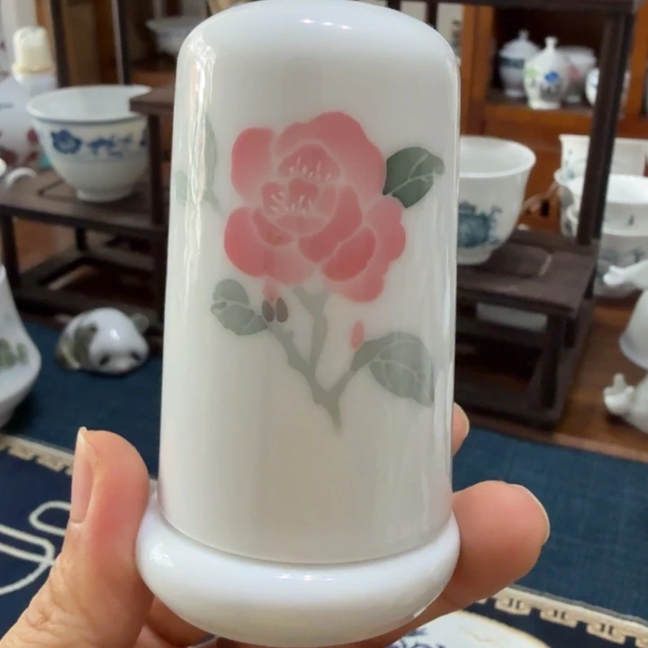 醴陵手绘06牙签筒