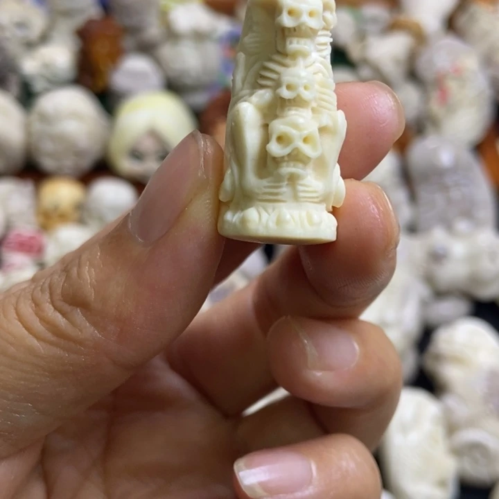 岁***好配饰鹿角雕刻一个出
